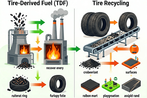 Energy recovery vs material recovery comparison