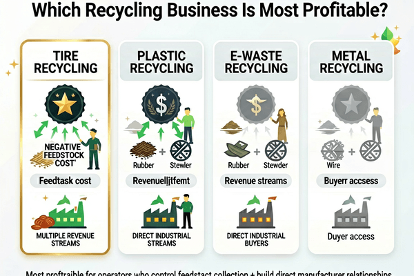 Profitable recycling business comparison