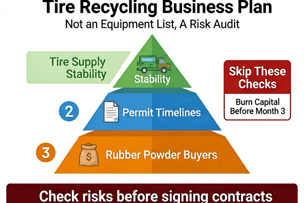How Do You Write a Tire Recycling Business Plan That Actually Works?