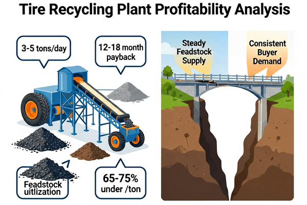 How Much Money Can a Tire Recycling Plant Make?