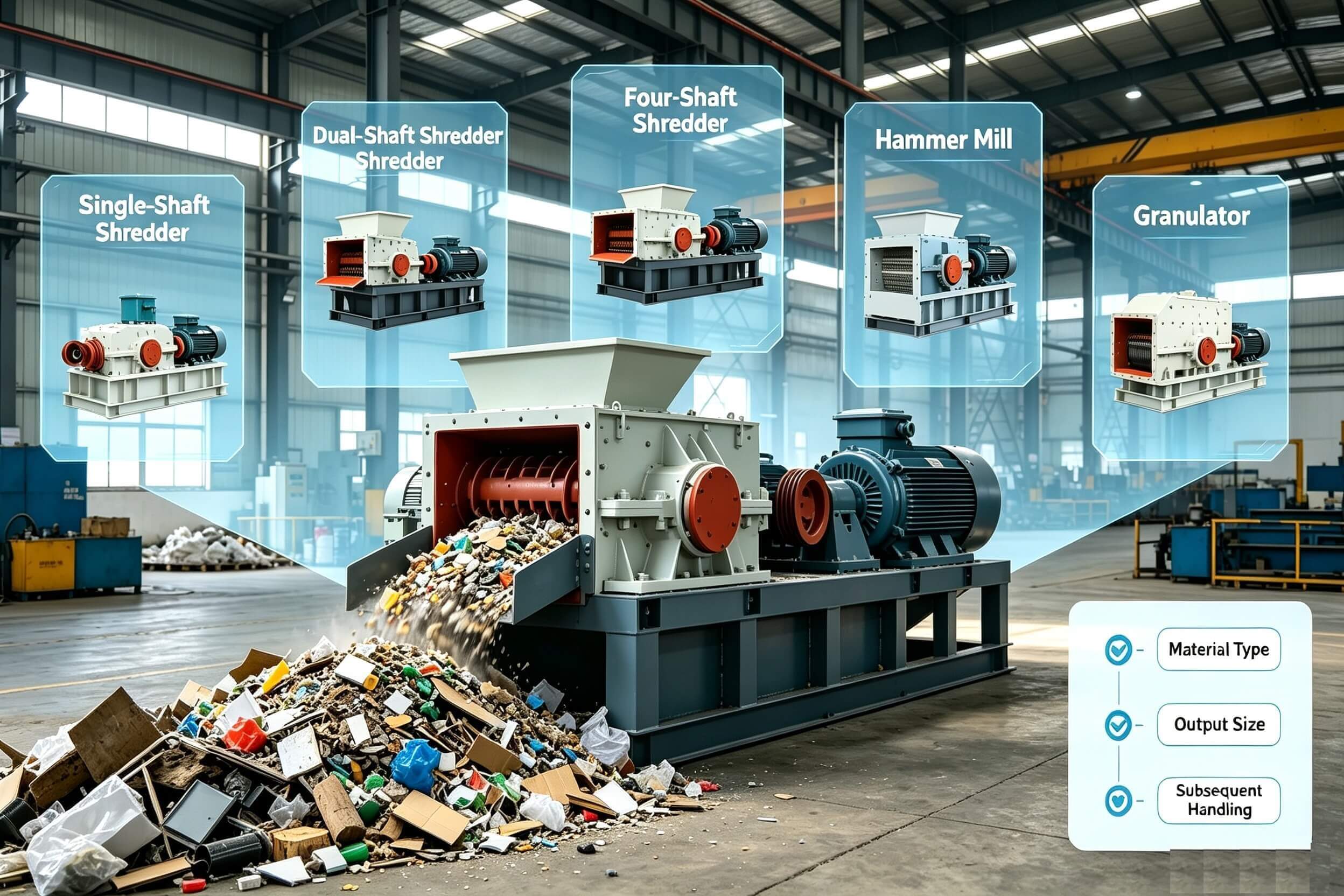 What Are the Different Types of Industrial Shredders, and Which One Do You Actually Need?